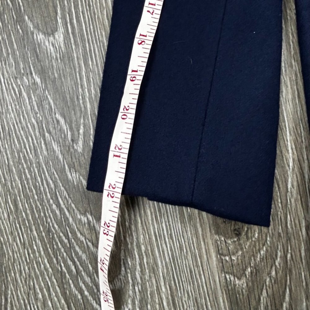 Pendleton 100% Virgin Wool Solid Navy Blue Women'… - image 6